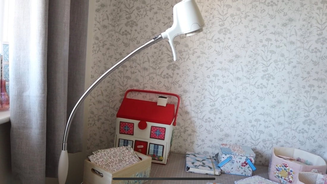 Lights - Vintage Sewing Box
